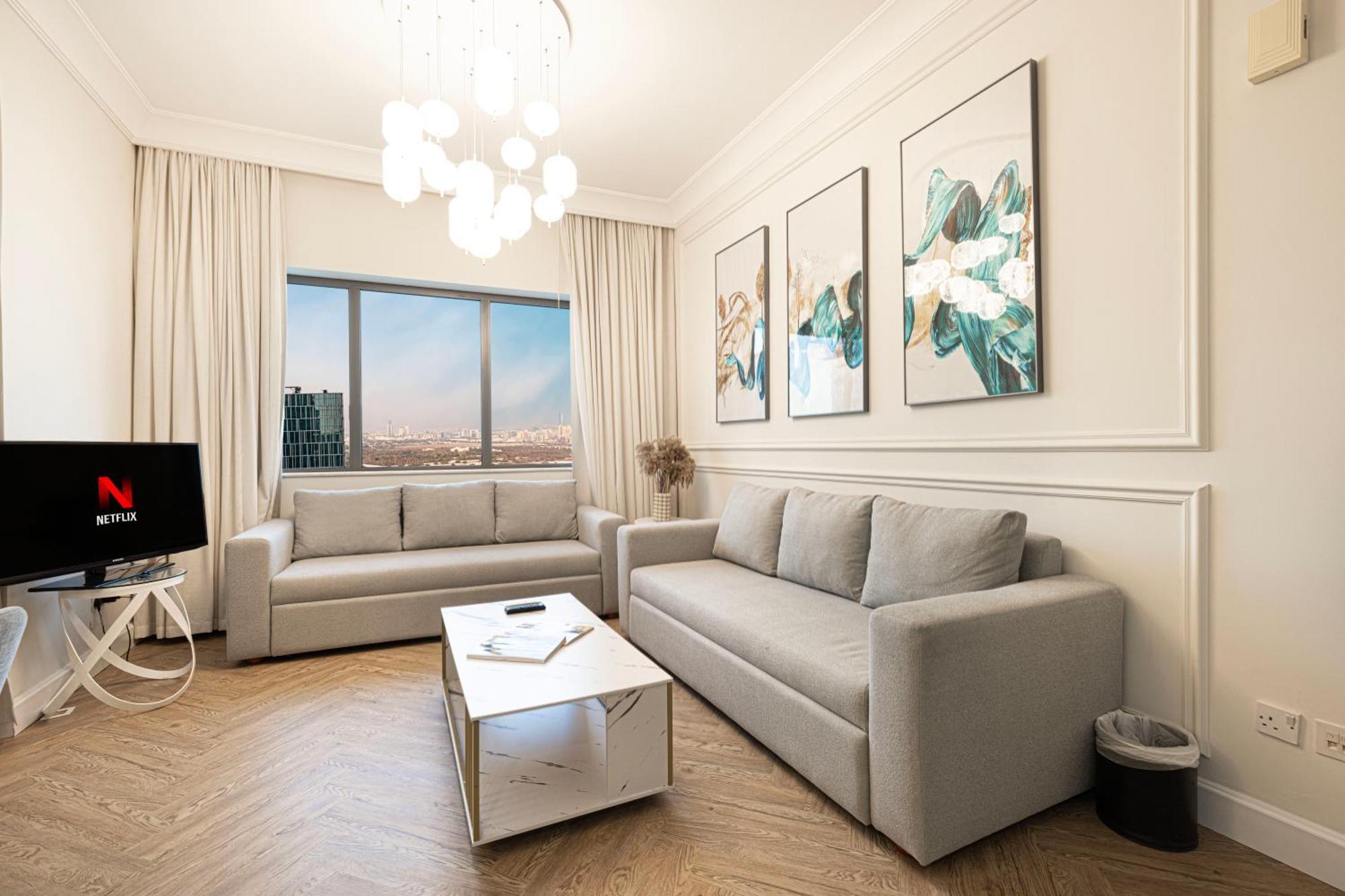 Apartment Damac Maison Mall Street! 2 Bedroom Upgraded Apartment!